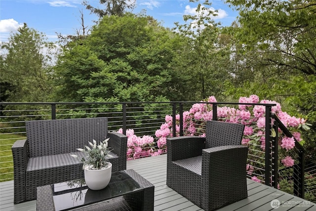 view of deck