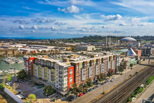 1705 Dock St Unit 520, Tacoma, WA 98402 - drone / aerial view