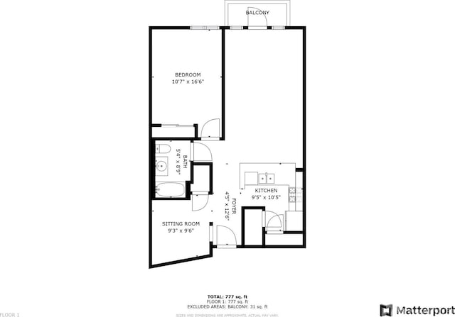 1705 Dock St Unit 520, Tacoma, WA 98402 - property floor plan