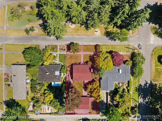 1510 N Mason Ave, Tacoma, WA 98406 - view of property location with property boundaries highlighted