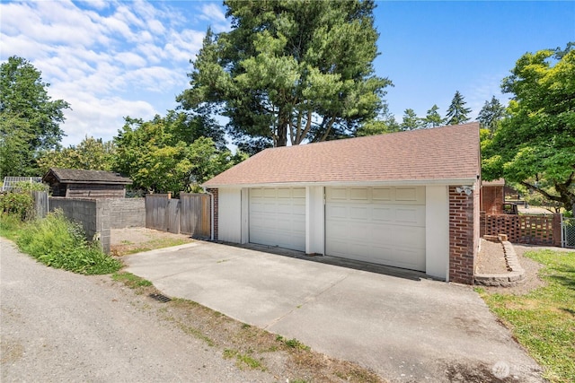 1510 N Mason Ave, Tacoma, WA 98406 - view of detached garage
