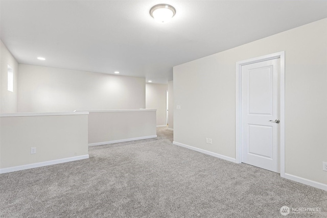 14123 67th Ave E, Puyallup, WA 98373 - empty room featuring carpet flooring, baseboards, and recessed lighting