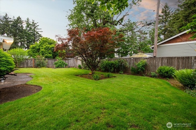 view of yard