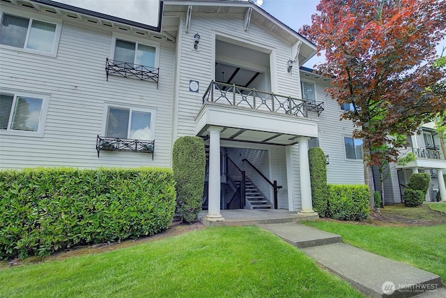 15415 35th Ave W Unit F102, Alderwood, WA 98087 - view of building exterior with stairs