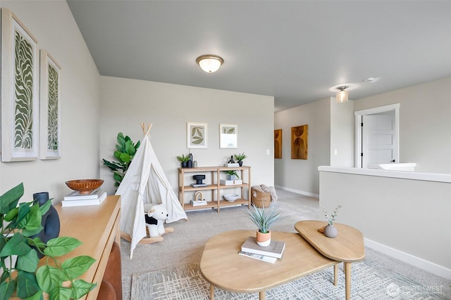 17711 11th Ave NE, Arlington, WA 98223 - living area with carpet floors and baseboards