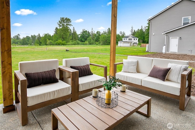 17711 11th Ave NE, Arlington, WA 98223 - view of patio with outdoor lounge area
