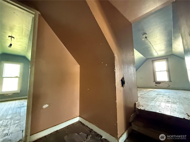 212 N 4th St, Dayton, WA 99328 - bonus room featuring lofted ceiling and baseboards