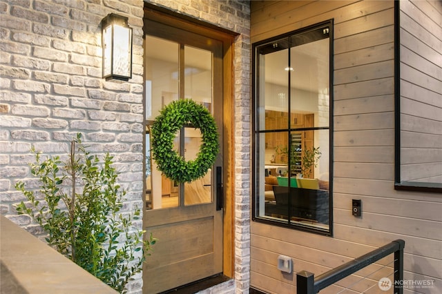 view of property entrance