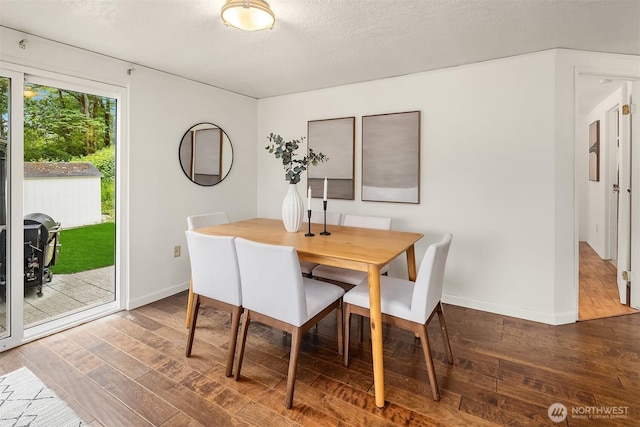 23516 20th Ave W, Bothell, WA 98021 - dining area with wood finished floors and baseboards