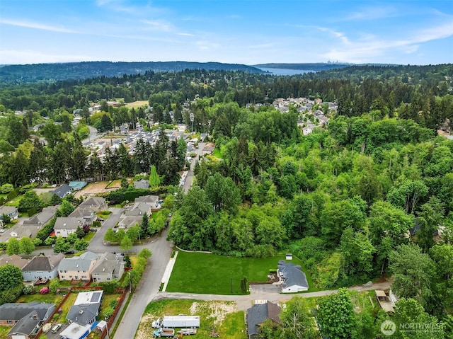 23516 20th Ave W, Bothell, WA 98021 - aerial view of property's location featuring a forest and nearby suburban area