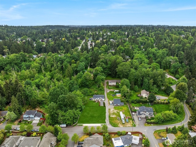 23516 20th Ave W, Bothell, WA 98021 - aerial overview of property's location featuring a forest and nearby suburban area