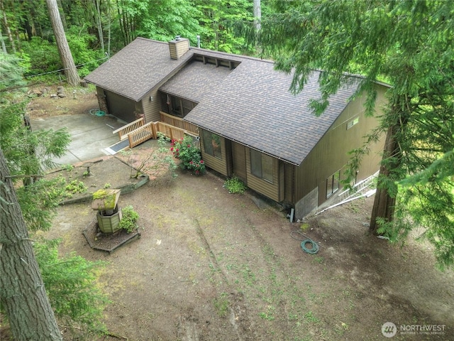 6605 Cooper Point Rd NW, Olympia, WA 98502 - aerial view of property and surrounding area