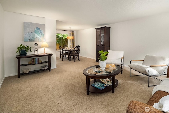 19924 31st Dr SE, Bothell, WA 98012 - living area featuring light carpet and baseboards