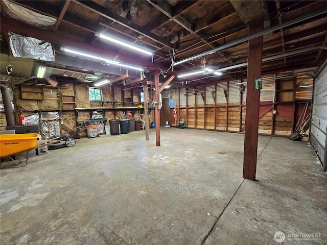 810 H St, Forks, WA 98331 - view of unfinished below grade area