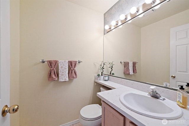 12015 SE 312th Pl Unit 7D, Auburn, WA 98092 - half bathroom with vanity and toilet