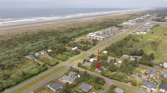 184 Frigate St NW, Ocean Shores, WA 98569 - aerial overview of property's location featuring expansive coastline