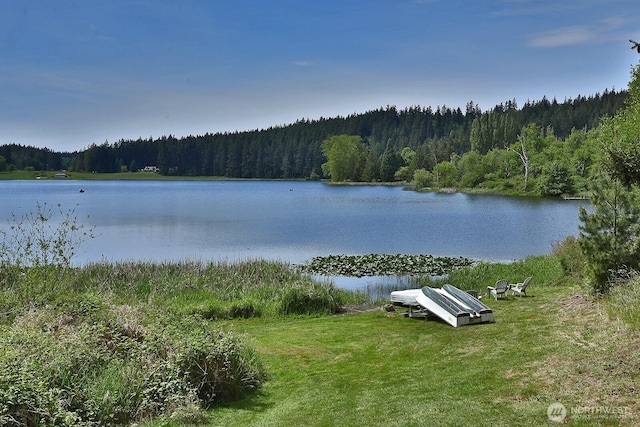 5066 Bayview Rd, Langley, WA 98260 - water view with a forest
