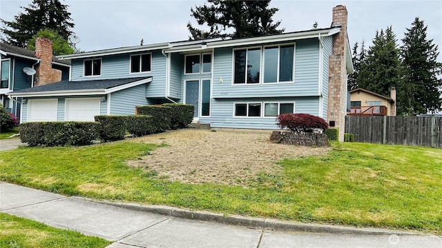 3732 S 254th Pl, Kent, WA 98032 - raised ranch with a chimney