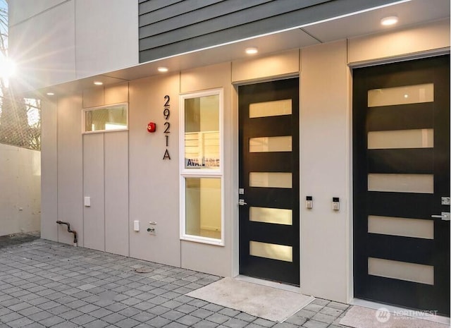 view of entrance to property