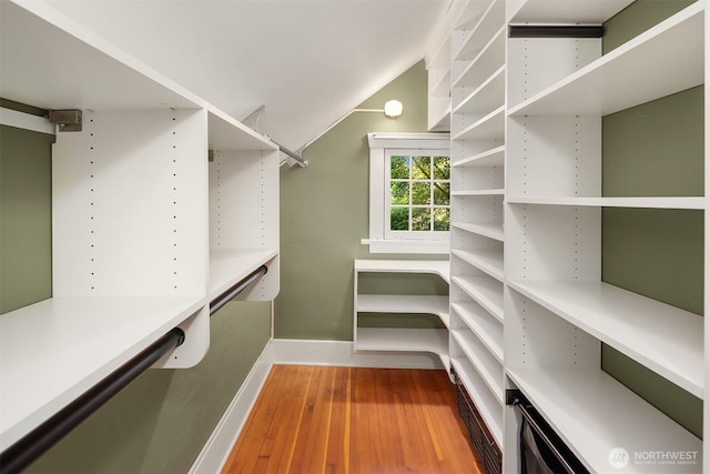3227 37th Ave S, Seattle, WA 98144 - spacious closet with wood finished floors and lofted ceiling