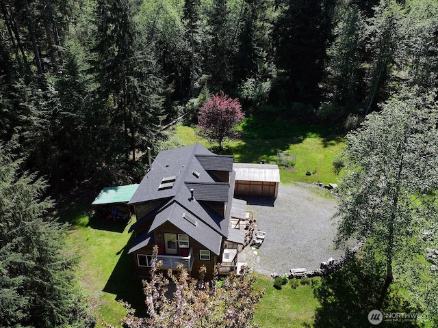 3425 Passage Way, Langley, WA 98260 - view of subject property featuring a heavily wooded area