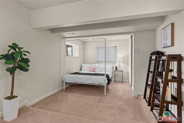 8526 E Mercer Way, Mercer Island, WA 98040 - bedroom with light carpet and baseboards