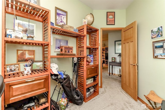 7509 145th St NW, Gig Harbor, WA 98329 - home office with carpet flooring