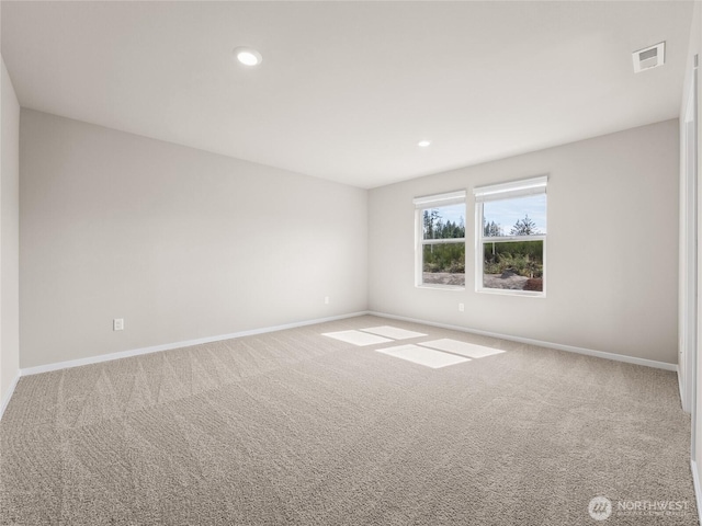 28305 74th Dr NW Unit 89, Stanwood, WA 98292 - empty room featuring carpet floors, baseboards, and recessed lighting