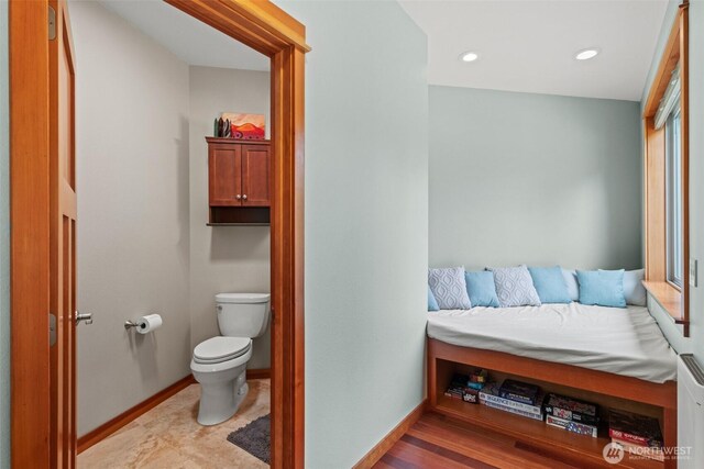 12111 W Shugart Flats Rd, Leavenworth, WA 98826 - bedroom with baseboards and recessed lighting