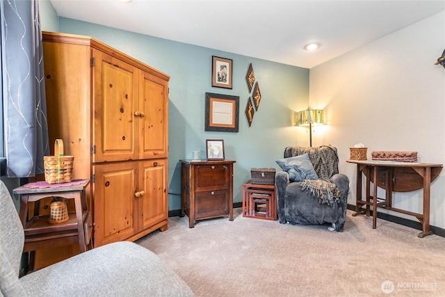 839 St Andrews Way, Bellingham, WA 98229 - sitting room with light colored carpet and baseboards