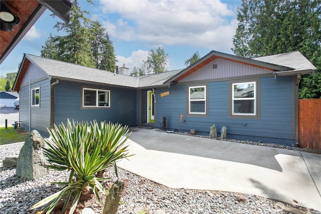 839 St Andrews Way, Bellingham, WA 98229 - ranch-style house with a chimney and a patio area