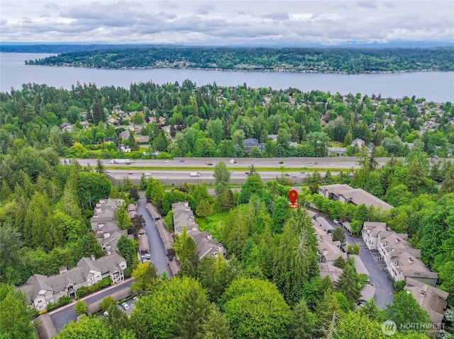 18505 SE Newport Way Unit A203, Issaquah, WA 98027 - aerial view of a nearby body of water