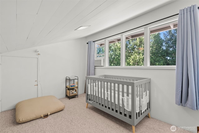 270 Puget Loop, Port Ludlow, WA 98365 - bedroom with carpet, cooling unit, and a nursery area