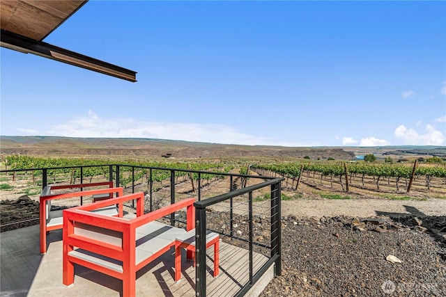 23692 NW Cliffe Pointe Rd Unit 6C, Quincy, WA 98848 - balcony featuring a rural view and agricultural plots