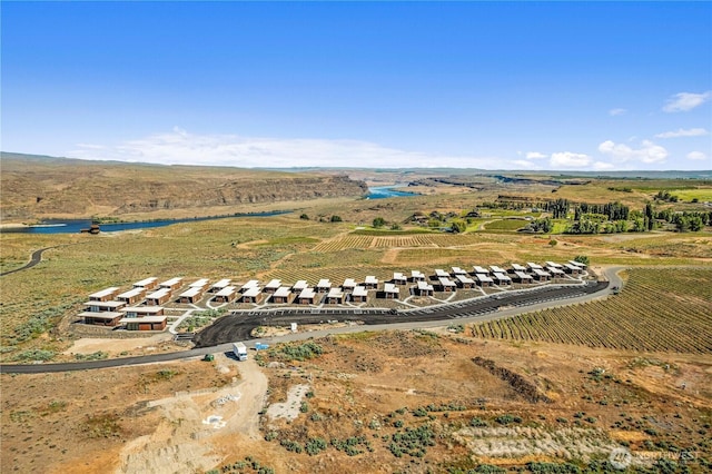 23692 NW Cliffe Pointe Rd Unit 6C, Quincy, WA 98848 - aerial view of sparsely populated area featuring a large body of water and abundant farmland