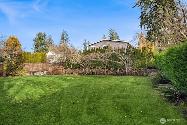 view of yard