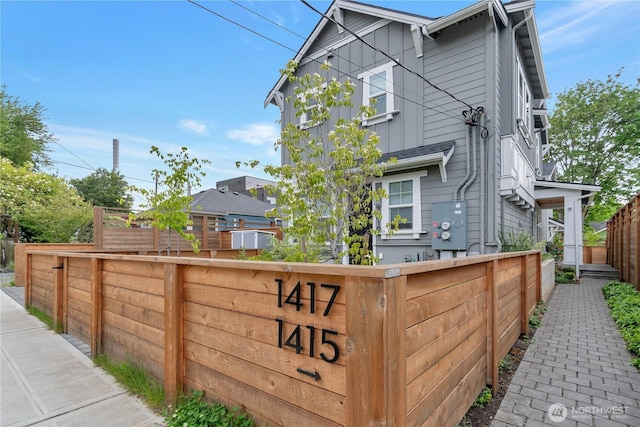 1415 29th Ave Unit C, Seattle, WA 98122 - view of side of property featuring board and batten siding