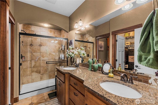 1051 N Baker Ave Unit B204, East Wenatchee, WA 98802 - full bath featuring a stall shower and double vanity