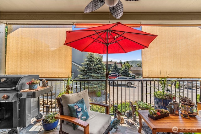 1051 N Baker Ave Unit B204, East Wenatchee, WA 98802 - balcony featuring a grill
