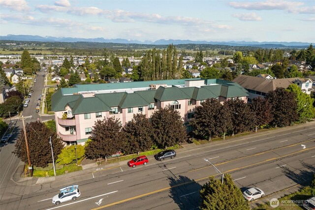 3501 Colby Ave Unit 301, Everett, WA 98201 - aerial view of residential area with mountains