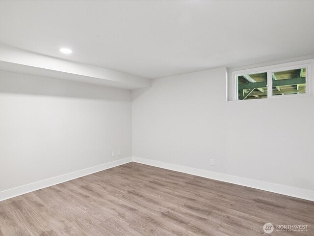 7315 294th St NE, Arlington, WA 98223 - below grade area featuring wood finished floors and recessed lighting