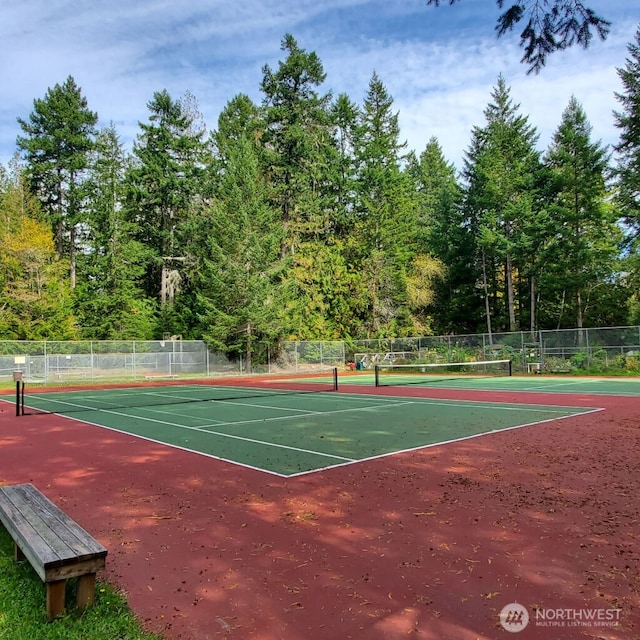 447 E Pointes Dr E, Shelton, WA 98584 - view of tennis court