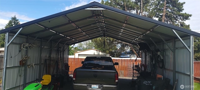 19425 Grant Rd NW, Soap Lake, WA 98851 - view of parking with a detached carport