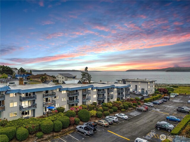 23009 Marine View Dr S Unit B108, Des Moines, WA 98198 - aerial view at dusk of a water view