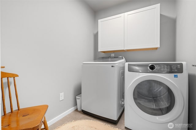 2553 Vardon Cir SW, Port Orchard, WA 98367 - washroom with cabinet space, washer and dryer, and baseboards