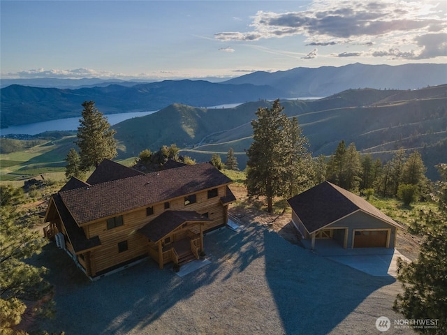 1831 Cottontail Ln, Chelan, WA 98816 - view of mountain background