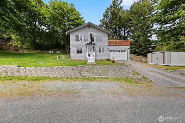 15396 Dewey Crest Ln, Anacortes, WA 98221 - traditional home with driveway and a front yard