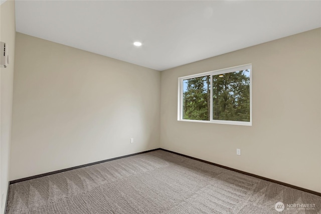 20116 58th Ave E, Spanaway, WA 98387 - empty room with carpet, baseboards, and recessed lighting