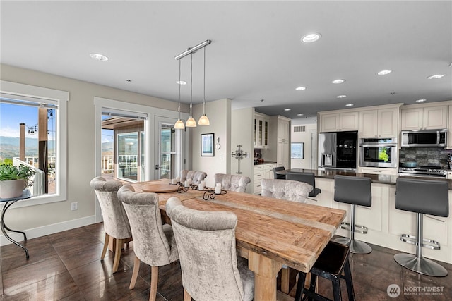 2336 Grand Ave, East Wenatchee, WA 98802 - dining room with recessed lighting and baseboards