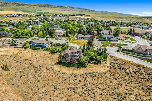 2336 Grand Ave, East Wenatchee, WA 98802 - aerial view of residential area with a mountain backdrop